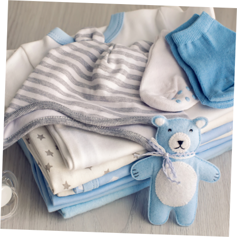 A handful of newborn baby clothing essentials