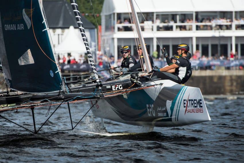 extreme sailing series cardiff august bank holiday