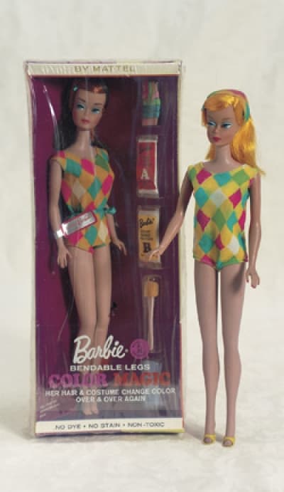1960s colour magic barbie vintage rare and valuable