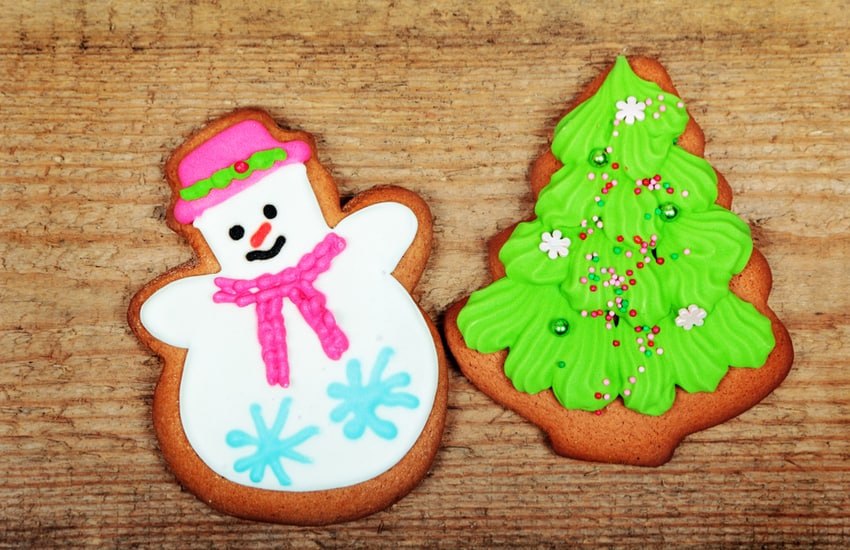 Gingerbread Christmas biscuits