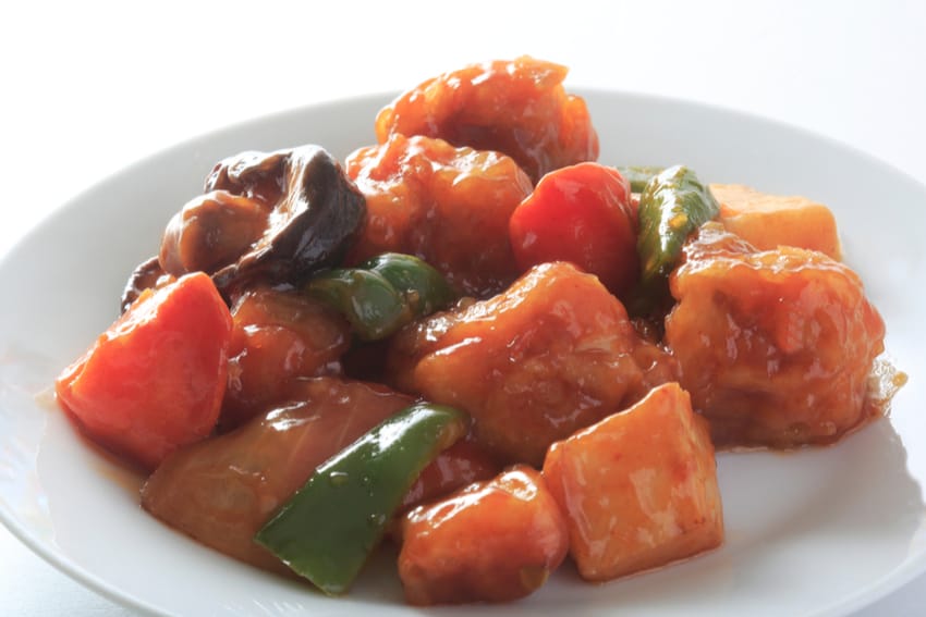Image of sweet and sour food