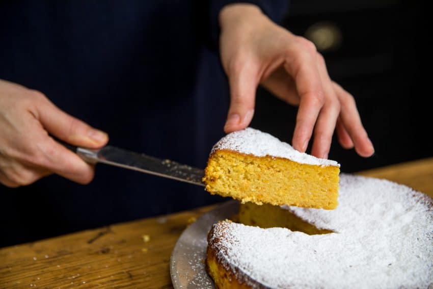 slice of cake recipe diy dine out orange and almond cake recipe