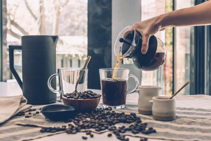 instant coffee to use as paint