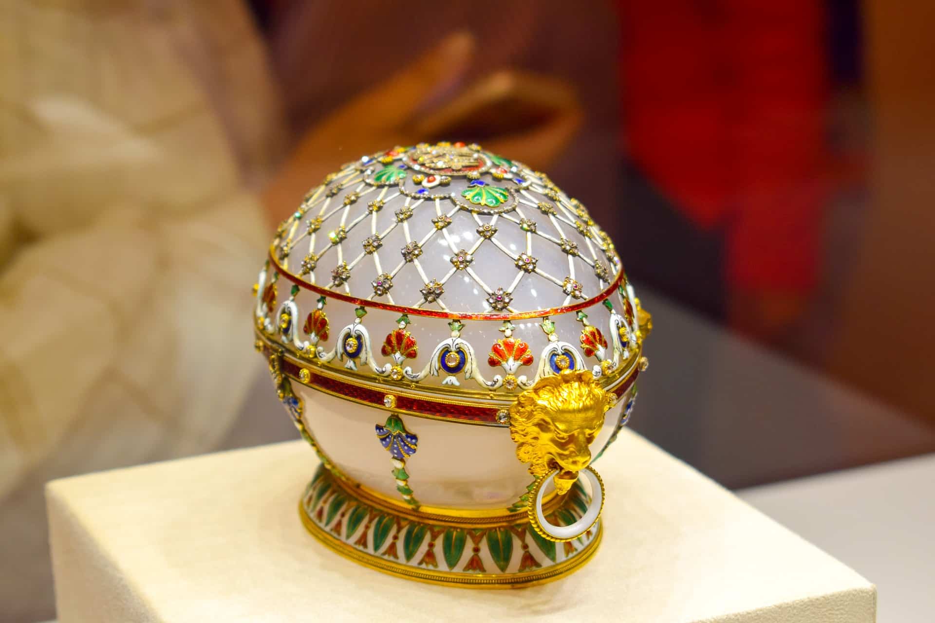 faberge egg in last minute st petersburg