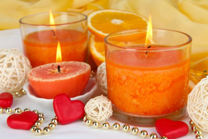 An image showing scented candles