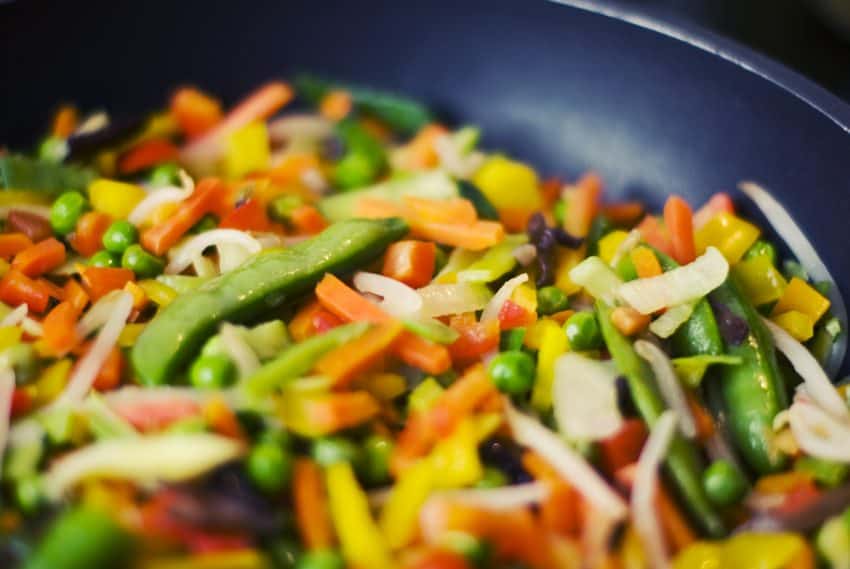 frozen stir fry veg